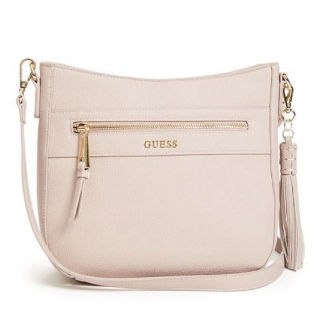 Guess Larsa Top-Zip Logo Crossbody